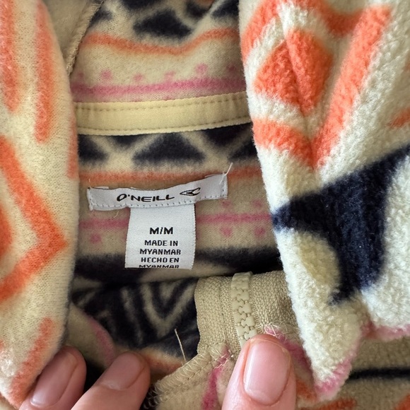 O’NEILL JOSIE HALF-ZIP HOODIE size M​​ - Picture 4 of 4